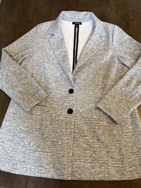 Torrid Studio Double Knit Boyfriend Blazer Jacket Top Plus Size 1 Women’s 14/16